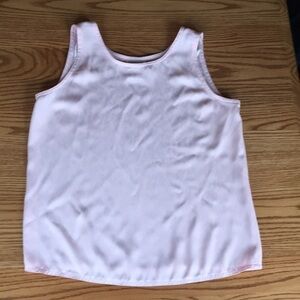 Baby pink animal print tank
